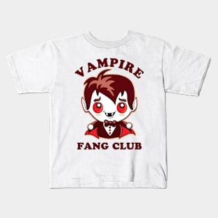 Vampire Fang Club Kids T-Shirt